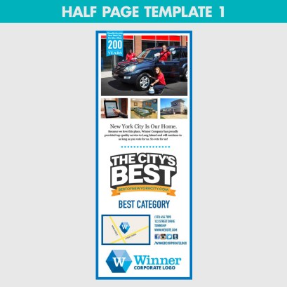 Winners half page template 1